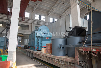 biomass-fired steam boiler