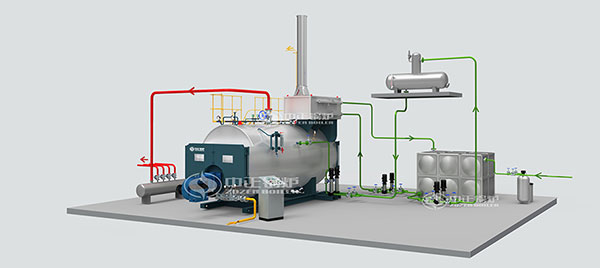wns gas steam boiler