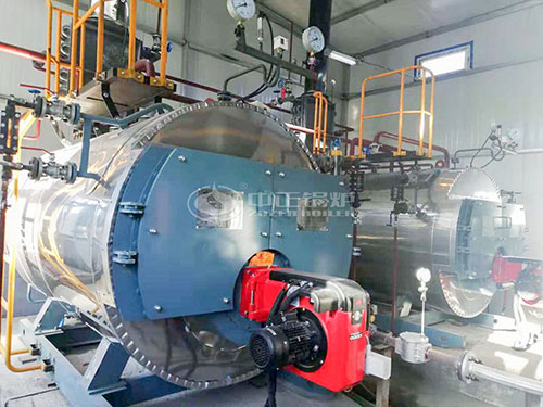 4 ton gas fired steam boiler