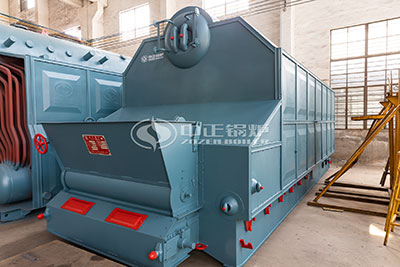 SZL biomass-fired chain grate boiler